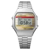 Casio Montre Acier|Montre Acier<Montre Mixte Vintage Iconic - A168WEHA-9AEF Bracelet Acier