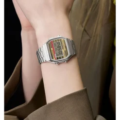 Casio Montre Acier|Montre Acier<Montre Mixte Vintage Iconic - A168WEHA-9AEF Bracelet Acier