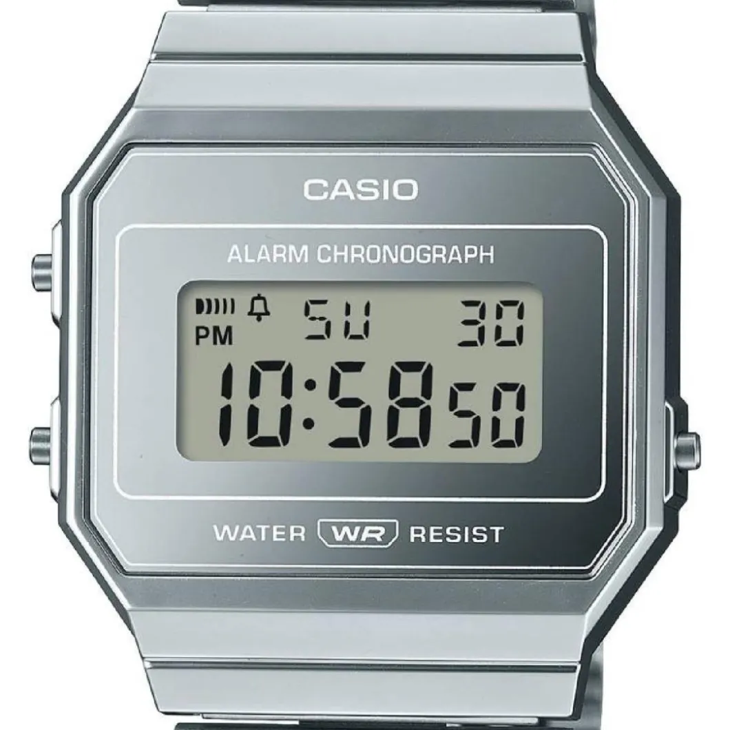 Casio Montre Acier|Montre Acier<Montre Mixte Vintage Iconic - A700WEV-7AEF Bracelet Acier
