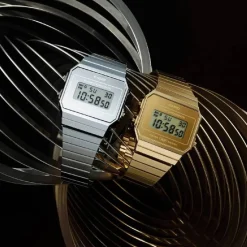 Casio Montre Acier|Montre Acier<Montre Mixte Vintage Iconic - A700WEV-7AEF Bracelet Acier