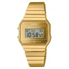 Casio Montre Acier|Montre Acier<Montre Mixte Vintage Iconic - A700WEVG-9AEF Bracelet Acier