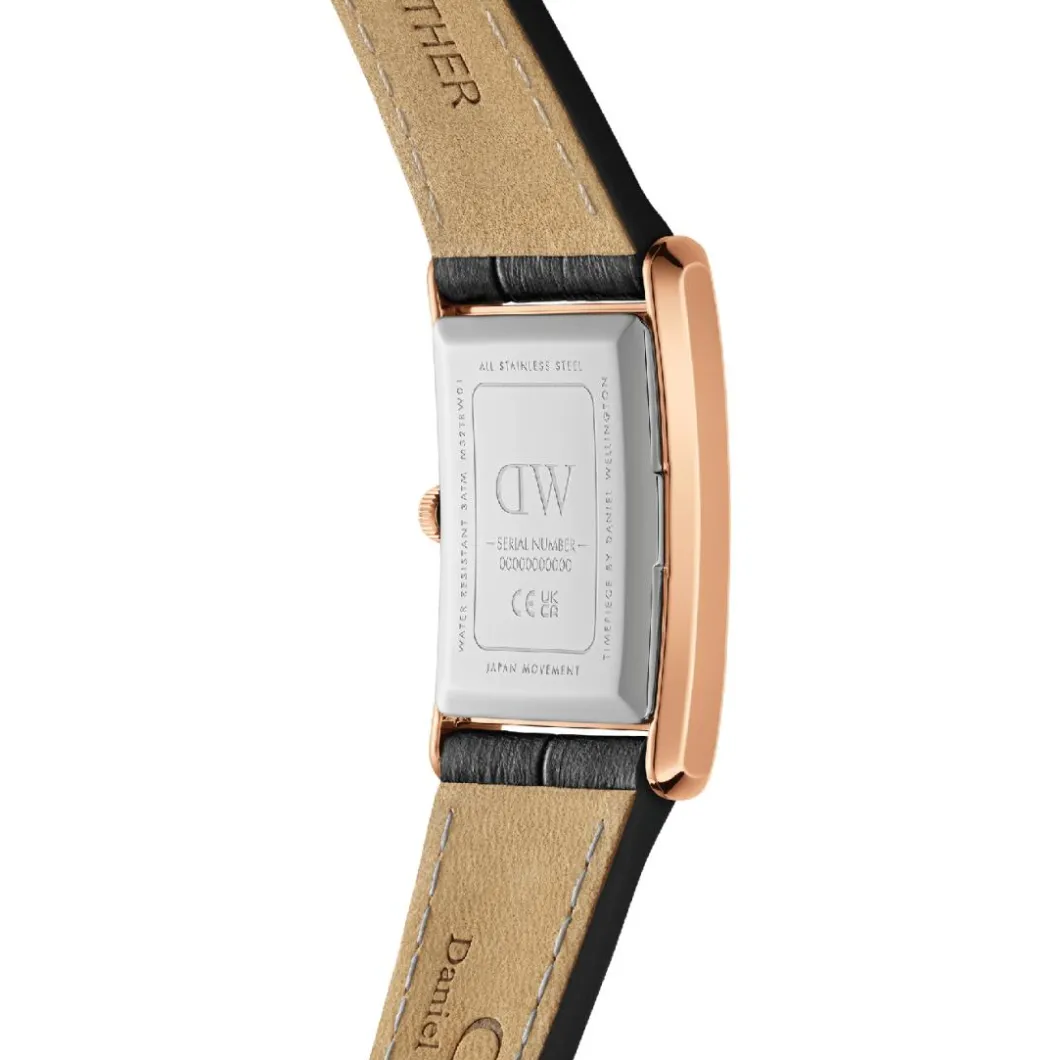 Daniel Wellington Montres Montre Cuir|Montre Cuir<Montre Mixte Daniel Wellington Reading - DW00100693 Bracelet Cuir Noir