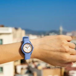 Calypso Montre Garçon|Montre Fille<Montre mixte enfant My First Watch - K5856-4 Bracelet Silicone Bleu