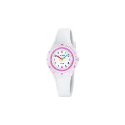 Calypso Montre Garçon|Montre Fille<Montre mixte enfant My First Watch - K5856-1 Bracelet Silicone Blanc