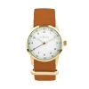 Millow Paris Montre Garçon|Montre Fille<Montre mixte enfant Classique - MIL493 Bracelet Nylon camel