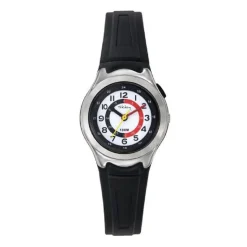 Tekday Montre Garçon|Montre Fille<Montre mixte enfant - 654877 Bracelet Résine Noir