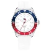 Tommy Hilfiger Montres Montre Garçon|Montre Fille<Montre mixte enfant Tommy Hilfiger Opportunity - 1720050 Bracelet Silicone Blanc