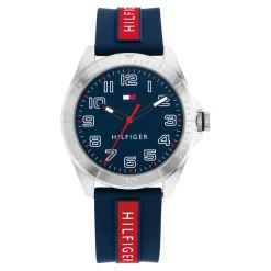 Tommy Hilfiger Montres Montre Garçon|Montre Fille<Montre mixte enfant Tommy Hilfiger Opportunity - 1720019 Bracelet Silicone Bleu