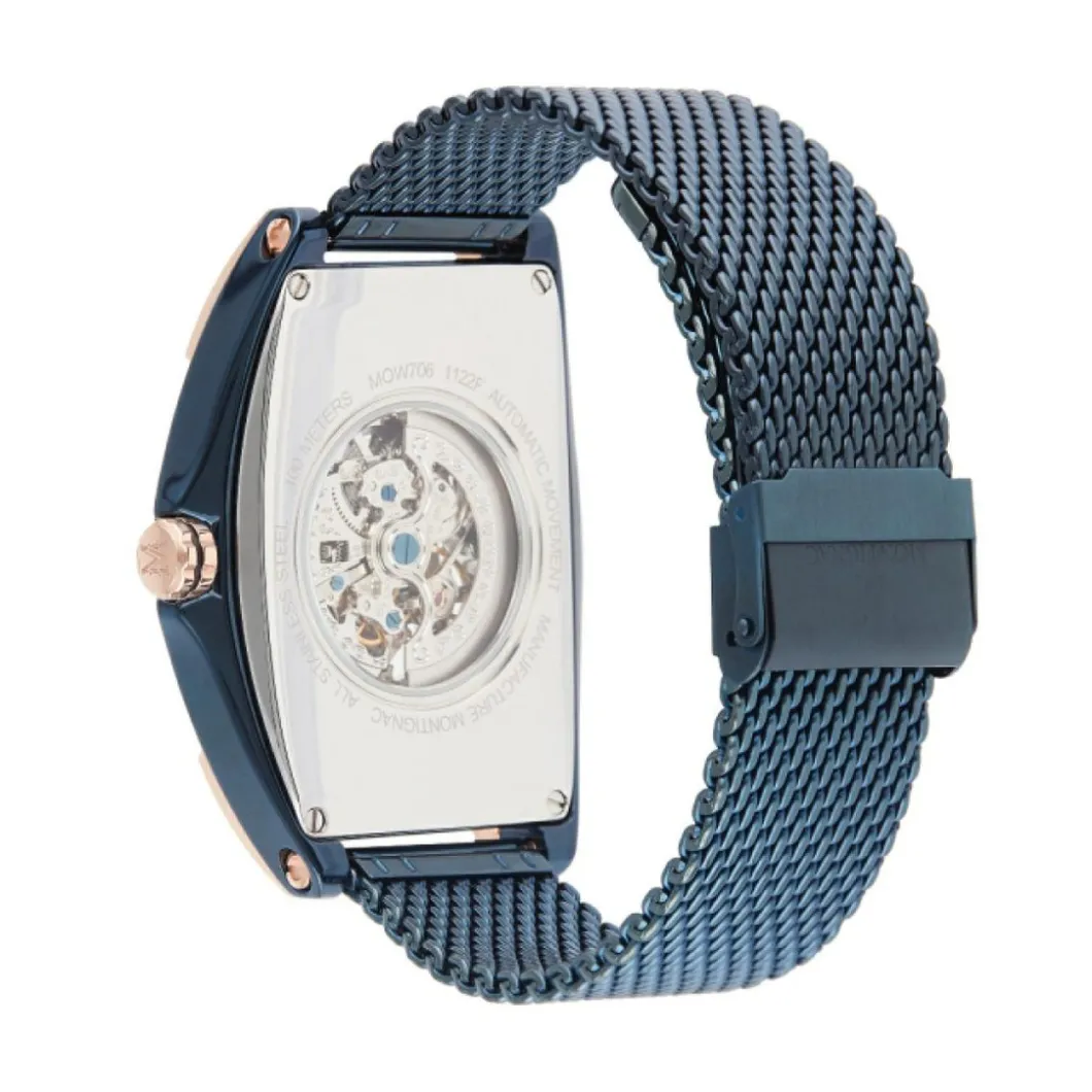 Montignac Montre Acier|Montre Automatique<Montre MOW706 Bleu Homme
