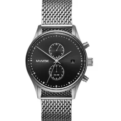 MVMT Montre Acier<Montre D-MV01-S2 - Montre Multifonction Maille Milanaise Brillant Homme