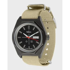 Kelton Montre Automatique|Montre Automatique<Montre Octogone titane nato sable