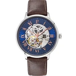 Pierre Lannier Montre Automatique|Montre Fabriquée En France<Montre 322B164 - Montre Bracelet Cuir Marron Montres