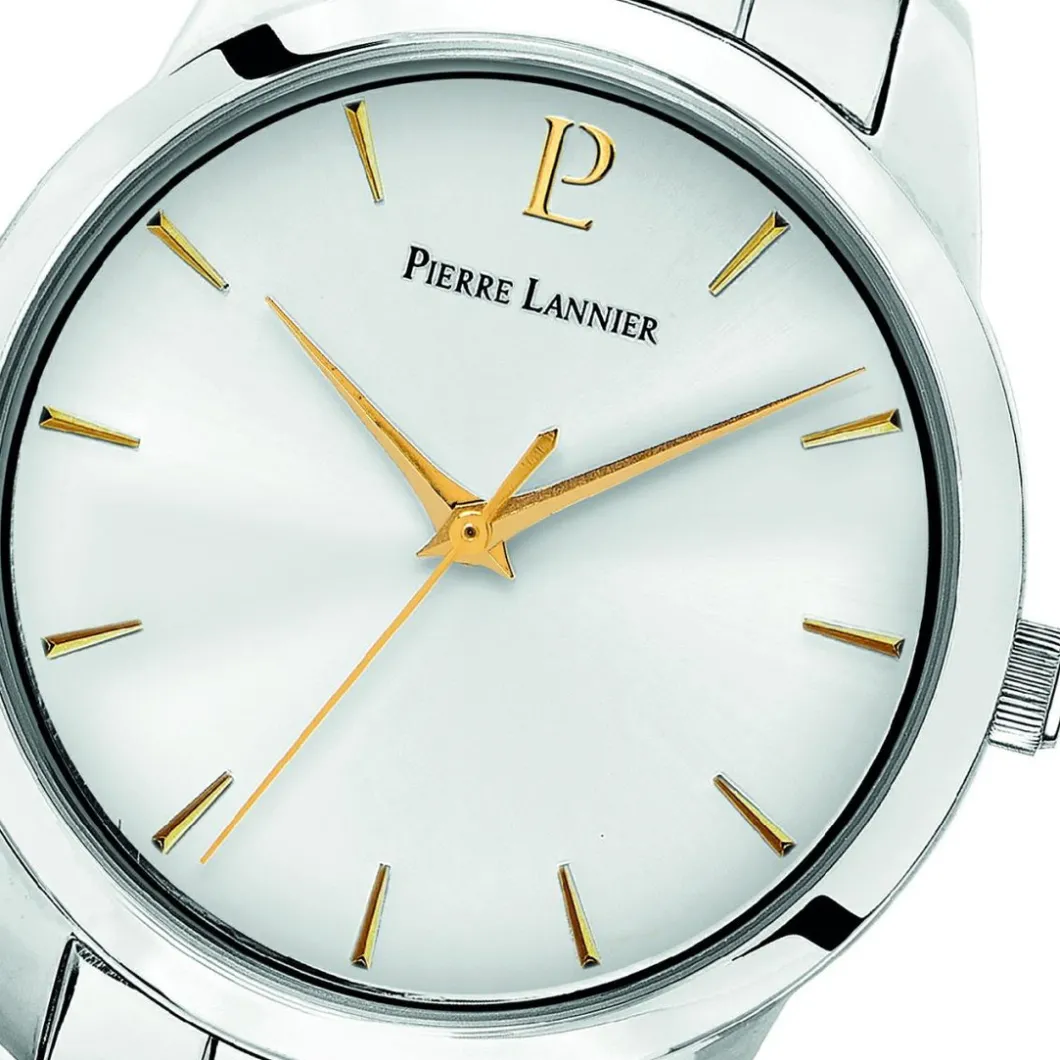 Pierre Lannier Montre Acier<Montre Blanc Acier Femme