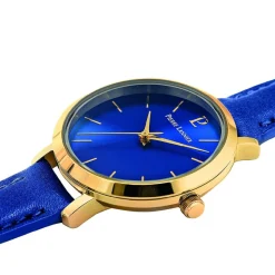 Pierre Lannier Montre Cuir<Montre Femme Bleu