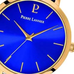 Pierre Lannier Montre Cuir<Montre Femme Bleu