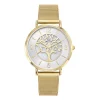 Go Mademoiselle Montre Acier<Montre pour femme 695441 avec bracelet en acier doré