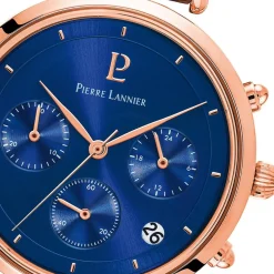 Pierre Lannier Montre Fabriquée En France|Montre Cuir<Montre pour femme 083J964 avec bracelet en cuir marron
