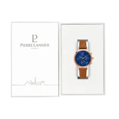 Pierre Lannier Montre Fabriquée En France|Montre Cuir<Montre pour femme 083J964 avec bracelet en cuir marron