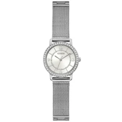 Guess Montre Acier<Montre pour femme Melody GW0534L1 avec bracelet en acier argent