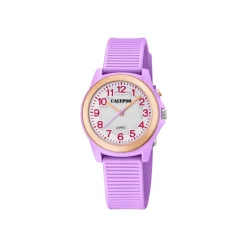 Calypso Montre Fille<Montre pour fille JUNIOR COLLECTION K5823-4 avec bracelet en résine violet
