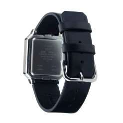 Casio Montre Cuir<Montre pour homme avec bracelet en cuir noir