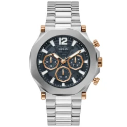 Guess Montre Acier<Montre pour homme Edge GW0539G1 avec bracelet en acier argent