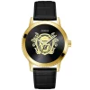 Guess Montre Cuir<Montre pour homme Monarch GW0566G1 avec bracelet en cuir noir