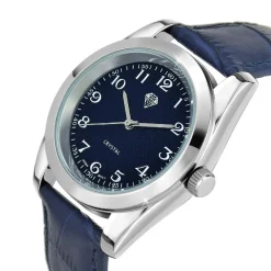 So Charm Montres Montre Cuir<Montre So Charm Bleu Femme MF529 Argent