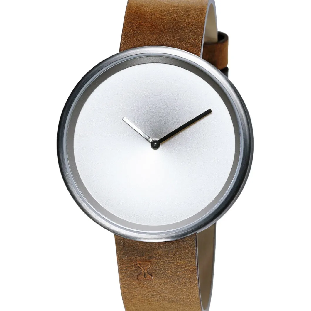 Tacs Montre Cuir<Montre Garde-Temps TS1801B - Montre TIMEGLASS MARRON Homme, Femme