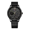 Tommy Hilfiger Montres Montre Acier<Montre Tommy Hilfiger 1791420 - Montre Multifonctions Acier Noir Homme