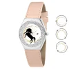 So Charm Montres Montre Cuir<MontreFemme MF316-LICORNE-BEIGE - So Charm