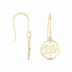 Maison de la Bijouterie Boucles D'Oreilles<Pendantes Sensimio Y4U0U00 Plaqué or