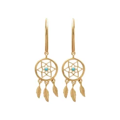 Maison de la Bijouterie Boucles D'Oreilles<Pendantes Sensimio Y530530 Plaqué or