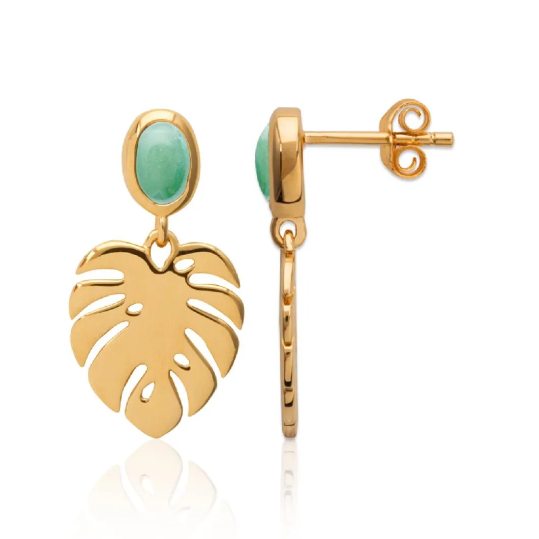 Maison de la Bijouterie Boucles D'Oreilles<Pendantes Sensimio Y555550 Plaqué or