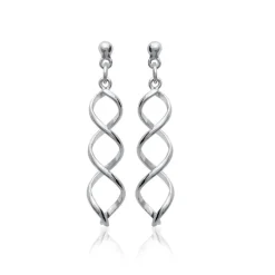 Maison de la Bijouterie Boucles D'Oreilles<Pendantes Sensimio W3W3Y00 Argent