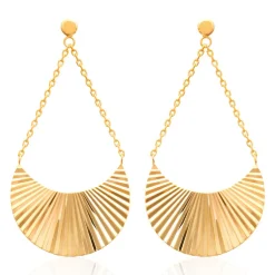 Maison de la Bijouterie Boucles D'Oreilles<Pendantes Sensimio Y54VV00 Plaqué or