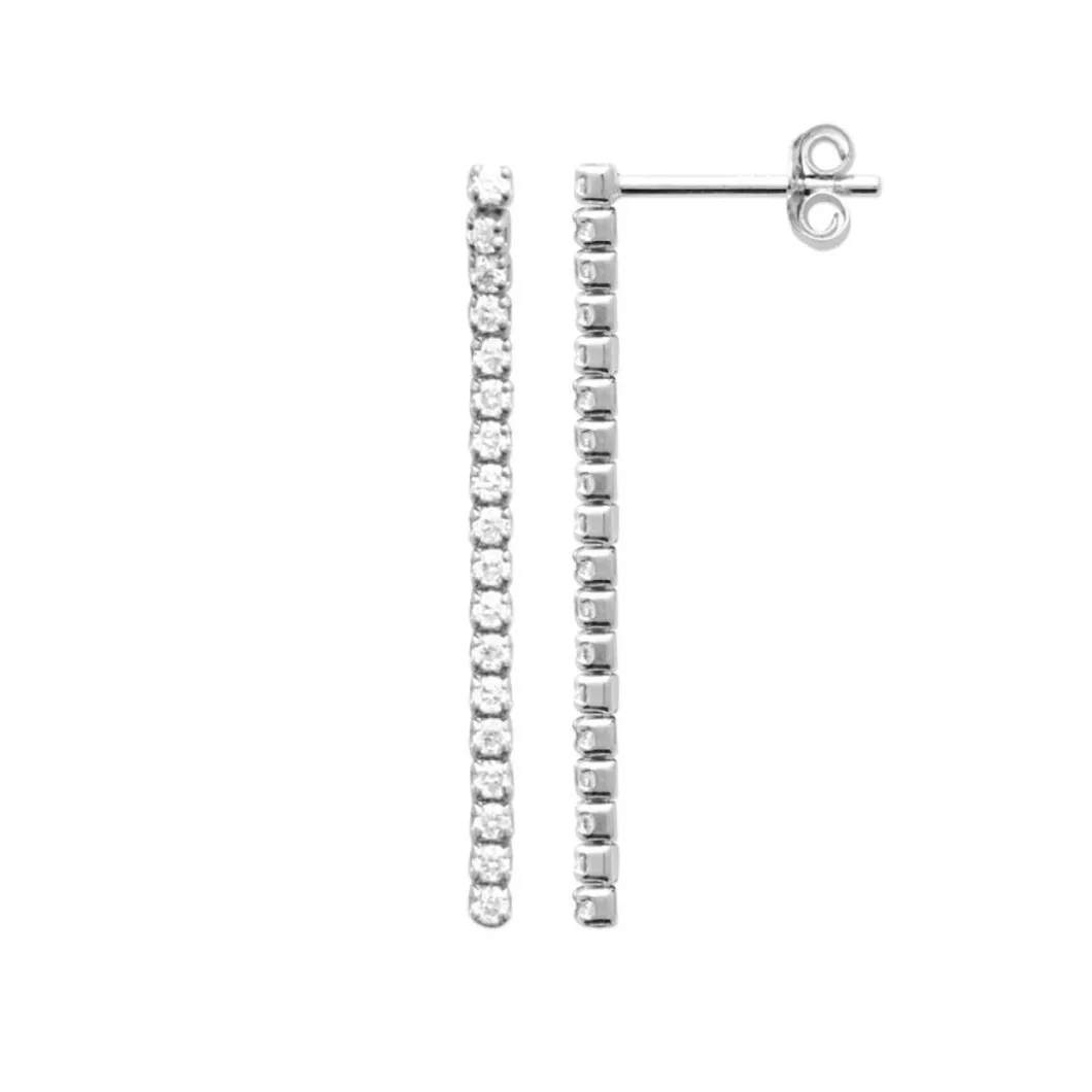 Maison de la Bijouterie Boucles D'Oreilles<Pendantes Sensimio Z5564Z0 Argent