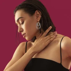 So Charm Bijoux Boucles D'Oreilles<Pendantes So Charm - B4136 - Boucles D'Oreilles Dorées