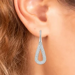 So Charm Bijoux Boucles D'Oreilles<Pendantes So Charm - B3298-ARGENT - Boucles D'Oreilles Argentées