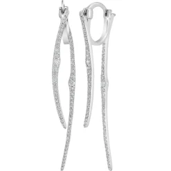 So Charm Bijoux Boucles D'Oreilles<Pendantes So Charm - B4238-ARGENT - Boucles D'Oreilles Argentées