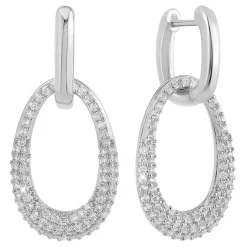 So Charm Bijoux Boucles D'Oreilles<Pendantes So Charm - B3401- - Boucles D'Oreilles ées Argent
