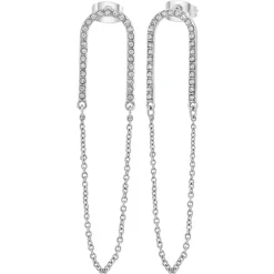 So Charm Bijoux Boucles D'Oreilles<Pendantes So Charm - B3337-ARGENT - Boucles D'Oreilles Argentées