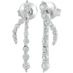 So Charm Bijoux Boucles D'Oreilles<Pendantes So Charm - B4159-ARGENT - Boucles D'Oreilles Argentées