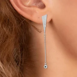 So Charm Bijoux Boucles D'Oreilles<Pendantes So Charm - BD2632-ARGENT-DIAMANT - Boucles D'Oreilles Argentées