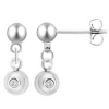 So Charm Bijoux Boucles D'Oreilles<Pendantes So Charm - BD4184-ARGENT-DIAMANT - Boucles D'Oreilles Argentées