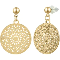 So Charm Bijoux Boucles D'Oreilles<Pendantes So Charm - B4268-DORE - Boucles D'Oreilles es Doré