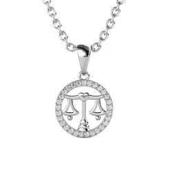 MYC-Paris Collier Et Pendentif<Pendentif Zodiaque Balance Finition Argentée