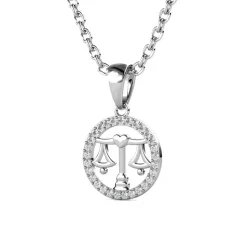 MYC-Paris Collier Et Pendentif<Pendentif Zodiaque Balance Finition Argentée