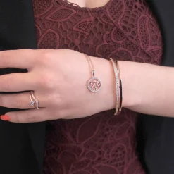 MYC-Paris Collier Et Pendentif<Pendentif Zodiaque Balance Finition Or Rose