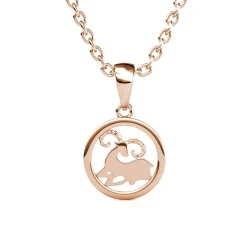 MYC-Paris Collier Et Pendentif<Pendentif Zodiaque Bélier Finition Or Rose